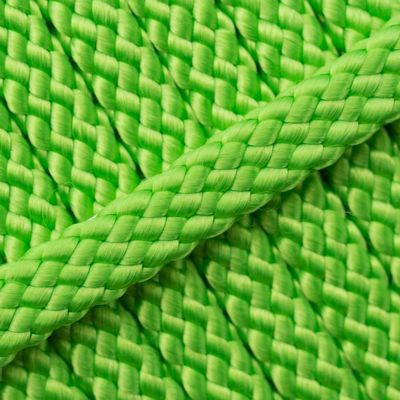 Einzelstück Hundeleine 8mm flach PPM Hohlgeflecht 5,60m lang