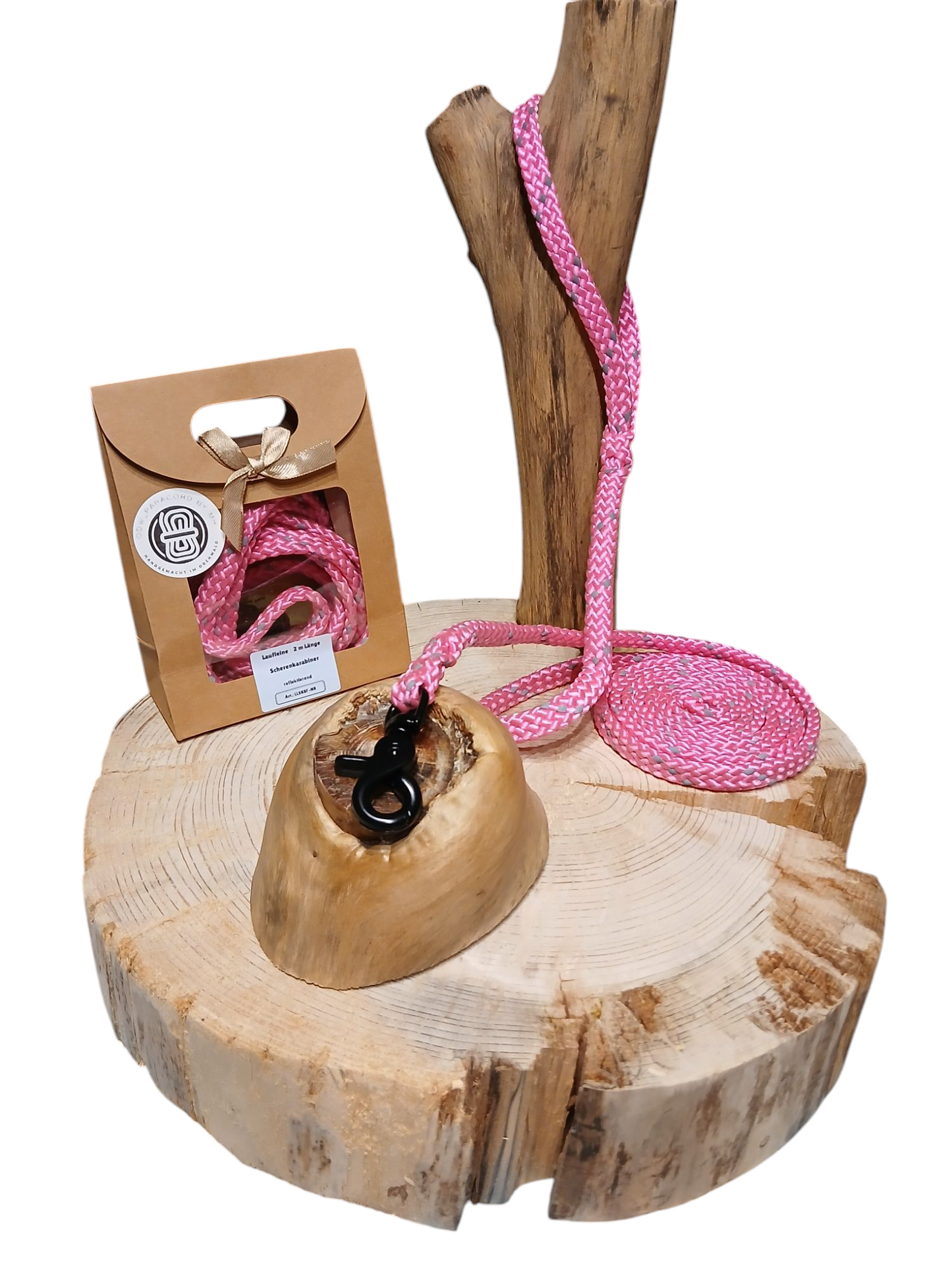 Laufleine reflektierend für Hunde bis 16 Kg. 2m Länge