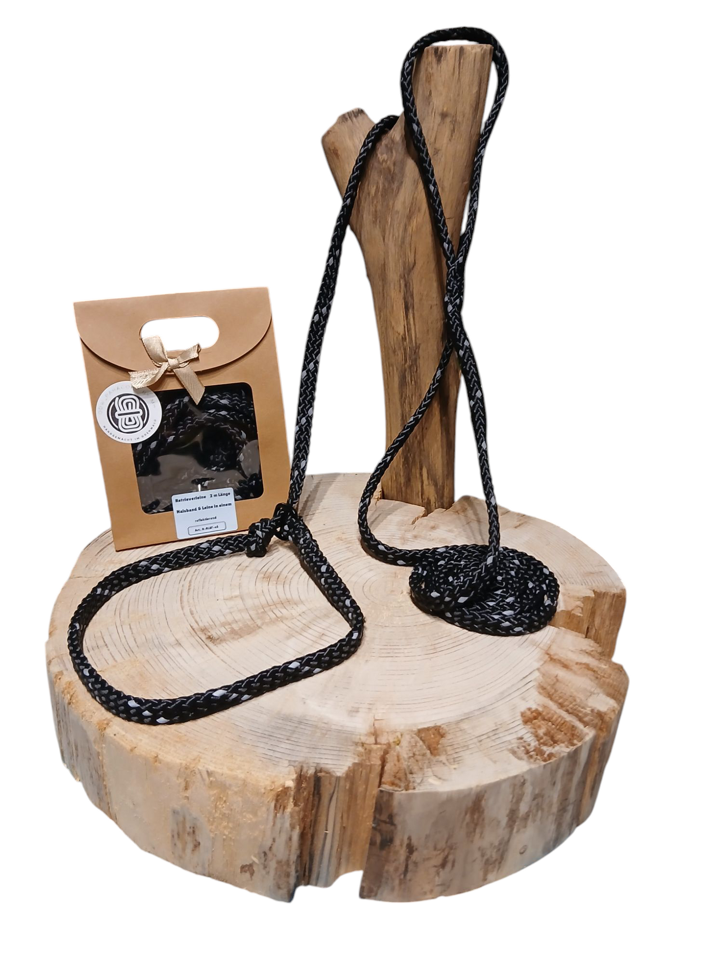 Retrieverleine für mittlere Hunde (bis 23 Kg) 2m Länge