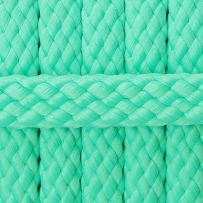 Einzelstück Hundeleine 12mm flach PPM Hohlgeflecht 2,50m lang