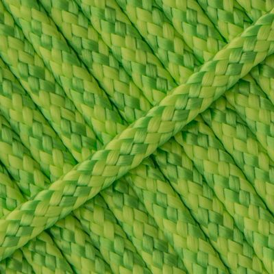 Einzelstück Hundeleine 8mm flach PPM Hohlgeflecht 3,90m lang