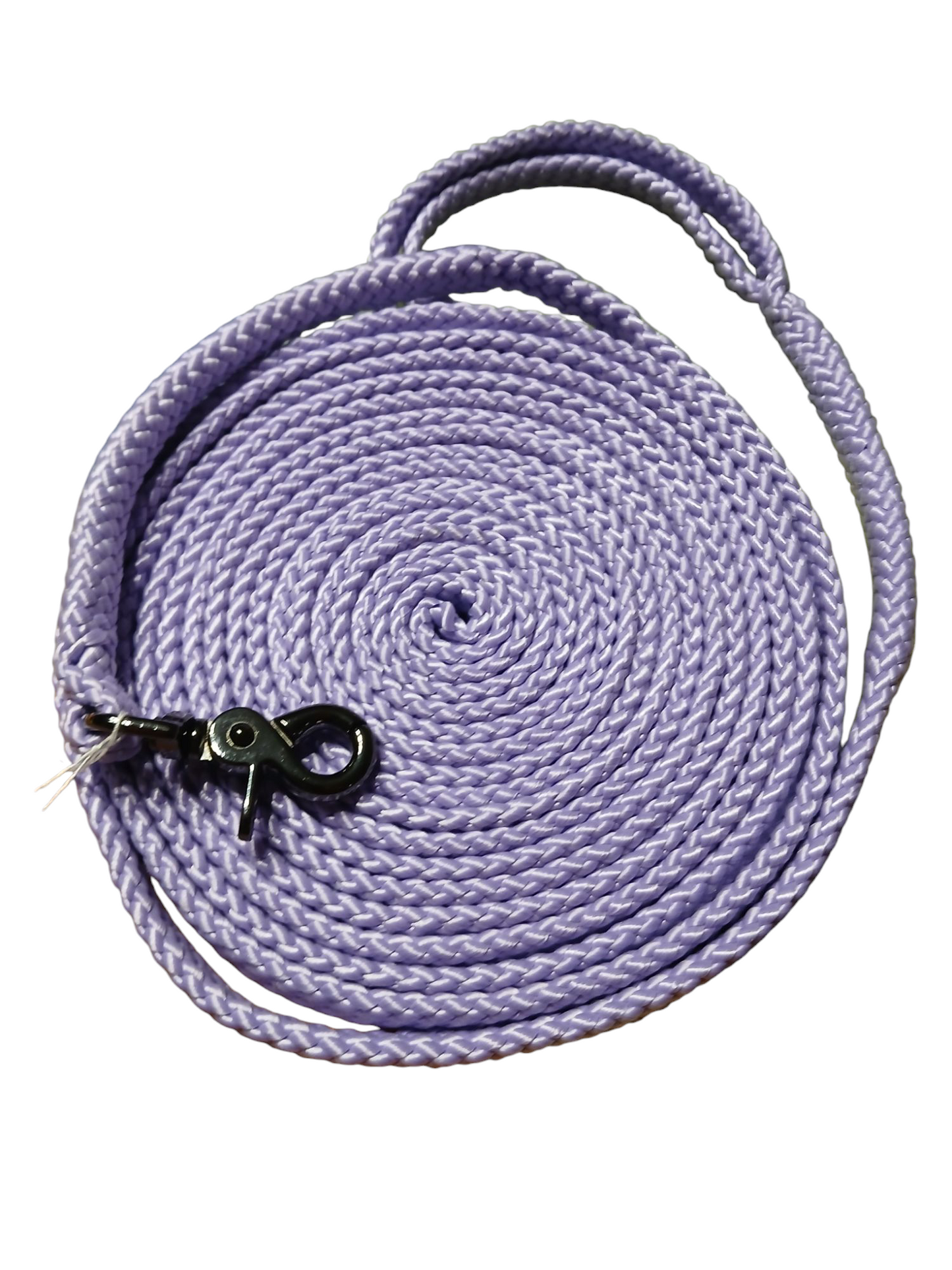 Einzelstück Hundeleine 8mm flach PPM Hohlgeflecht 6,00m lang