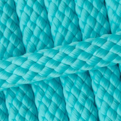 Einzelstück Hundeleine 12mm flach PPM Hohlgeflecht 3,80m lang 2 farbig